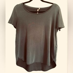 Banana Republic Black Soft Brushed Elevated T-Shirt Size Small